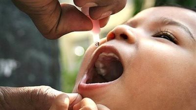 تطعيم 33712 طفلا خلال حملة التطعيم ضد مرض شلل الأطفال بالوادي الجديد