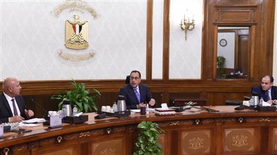 اجتماع مجلس الوزراء، بدء اجتماع الحكومة الأسبوعي برئاسة مصطفى مدبولي