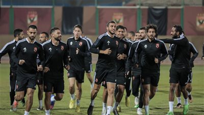الدوري الممتاز، الأهلي يستأنف تدريباته استعدادا لمباراة فاركو
