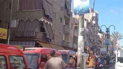 حملات مكبرة لإزالة الإعلانات واللافتات المخالفة بأحياء الإسكندرية