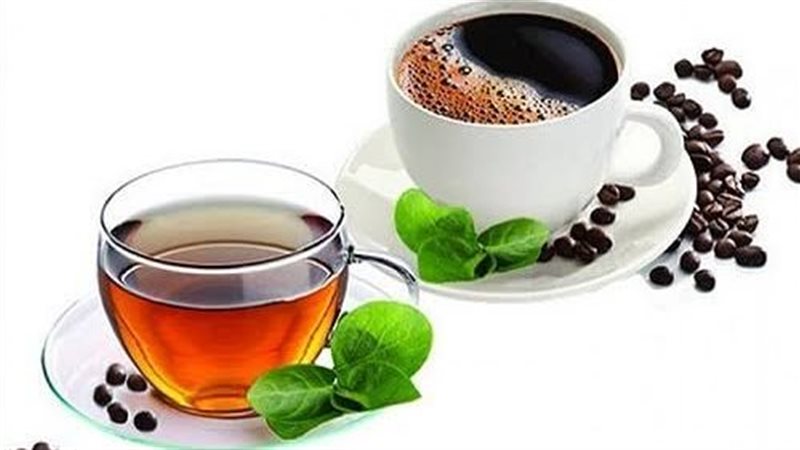 الشاي والقهوة، فيتو