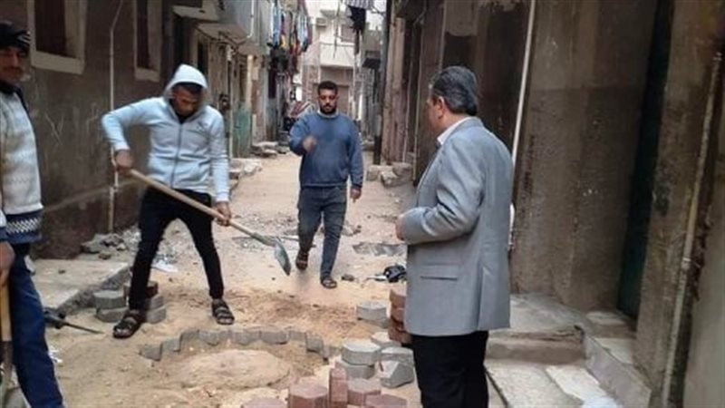ة رفع كفاءة شوارع