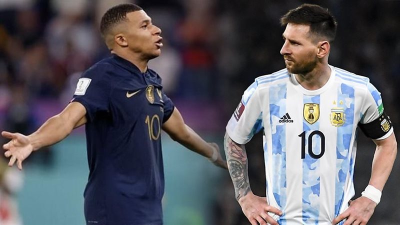 ميسي ومبابي، فيتو