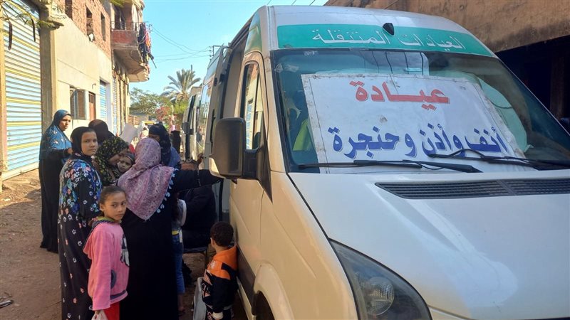 قافلة طبية بالمنيا،