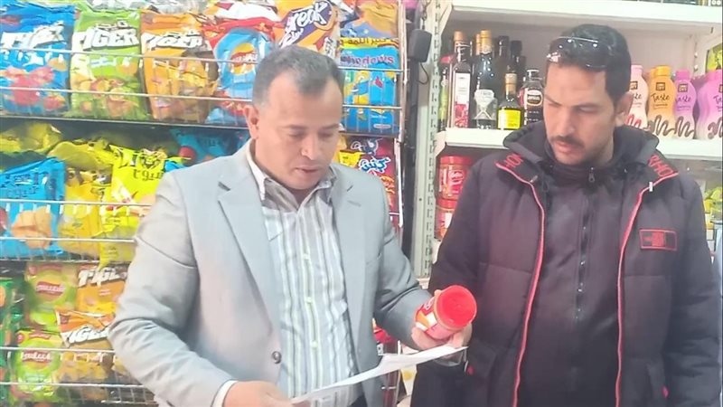 جانب من الحملات التموينية