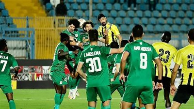 المصري يحتج رسميا على حكم مباراة المقاولون