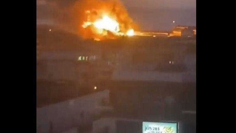 انفجار هائل في المغرب،
