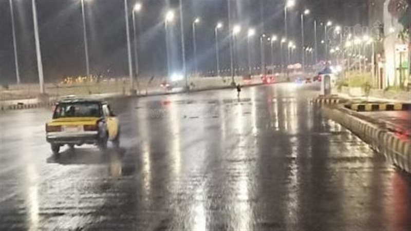 أمطار غزيرة بالإسكندرية،