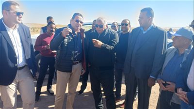 وفد زراعة النواب يتفقد عددا من المشروعات القومية بالوادي الجديد