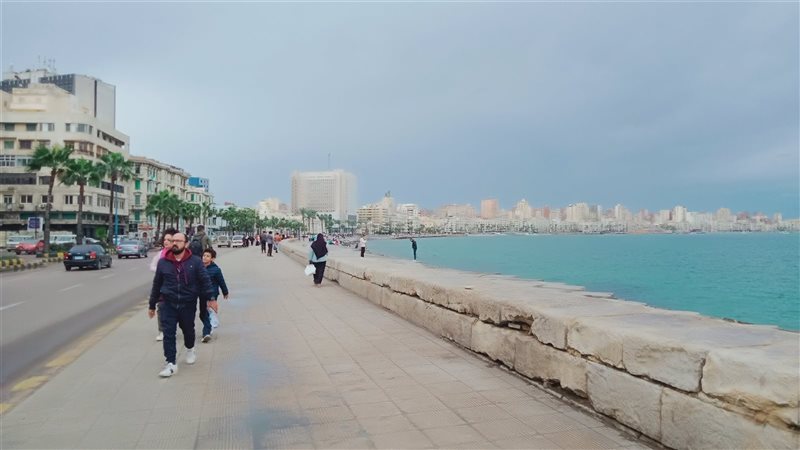 الغيوم تسيطر على