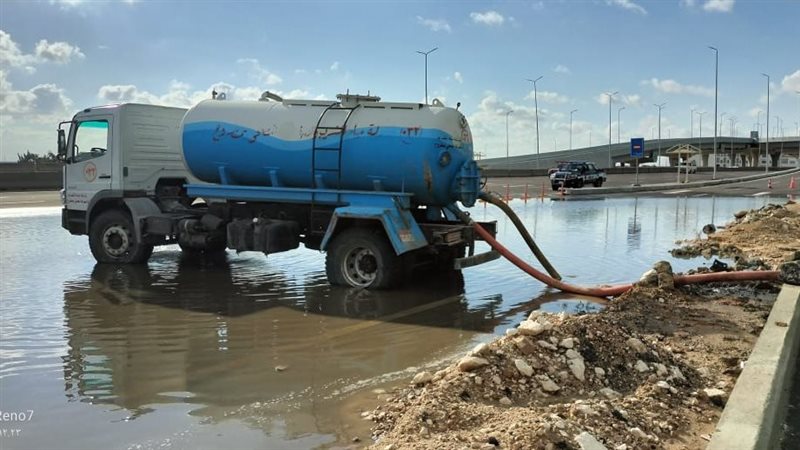 رفع مياه الأمطار