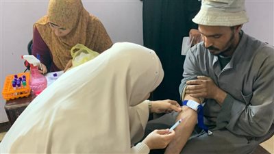 جامعة مدينة السادات تنظم قافلة طبية بقرية عزبة الجندي بالمنوفية