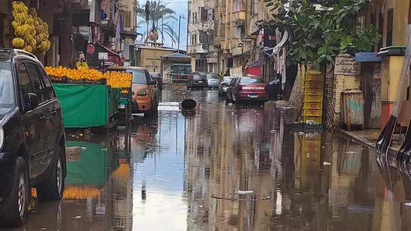 غرق شوارع الإسكندرية،