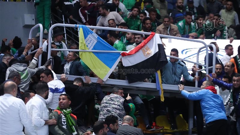 سقوط مدرج بصالة الدكتور