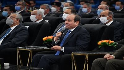  السيسي: يجب شرح كل شيء للمواطنين حتى نقضي على الخوف والشائعات