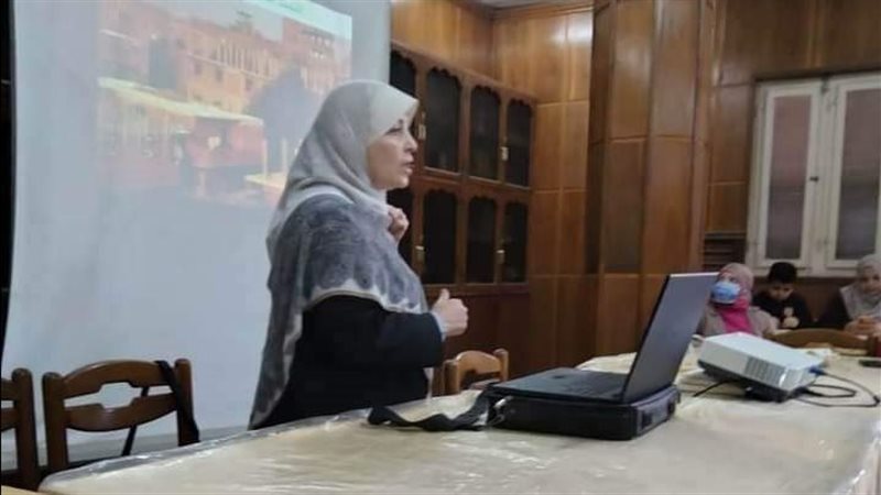 جانب من فعاليات الندوة،
