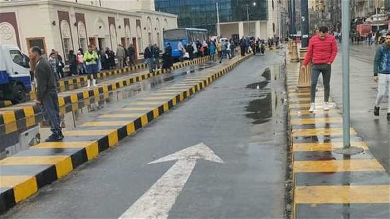 غرق ميدان محطة مصر