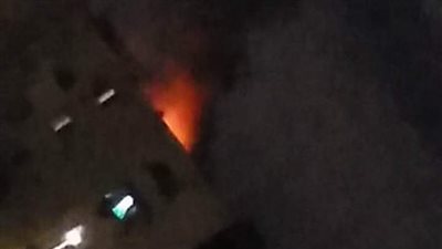 إخماد حريق شب في عقار بالمنوفية