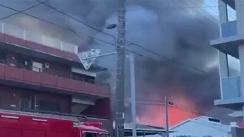 إخماد حريق بشقة في