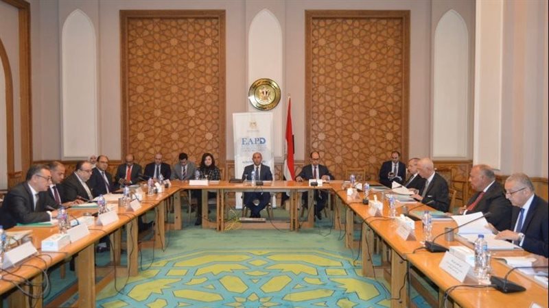 سامح شكرى وزير الخارجية،