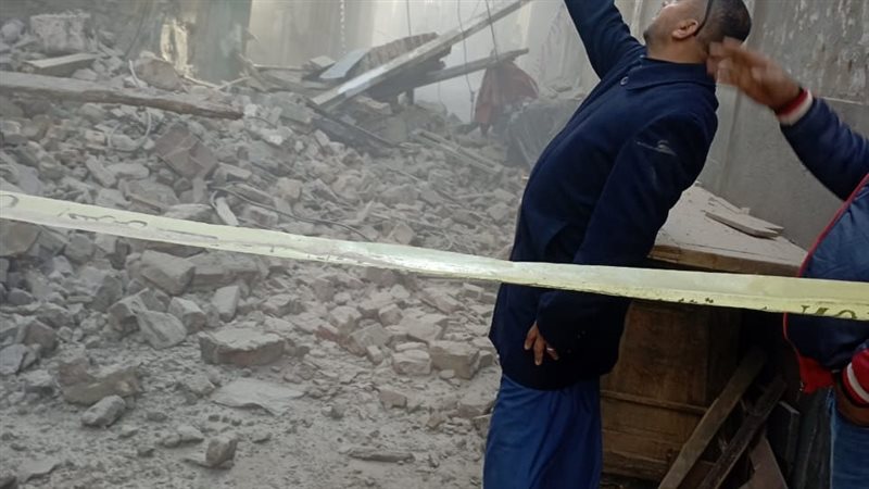 انهيار عقار بالاسكندريه،فيتو