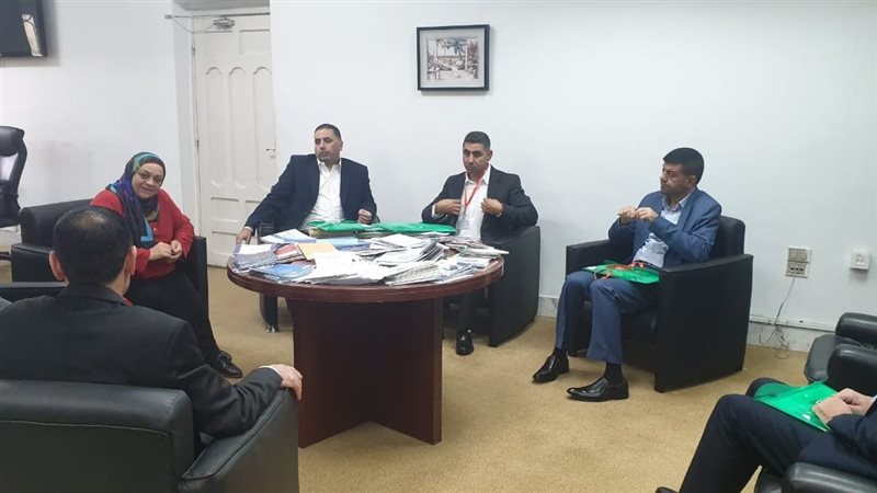 وفد أردني يزور مستشفيات
