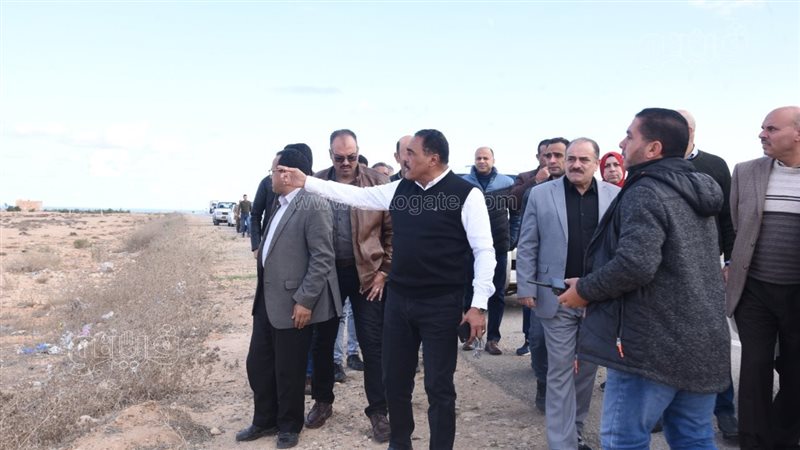 محافظ مطروح يتفقد