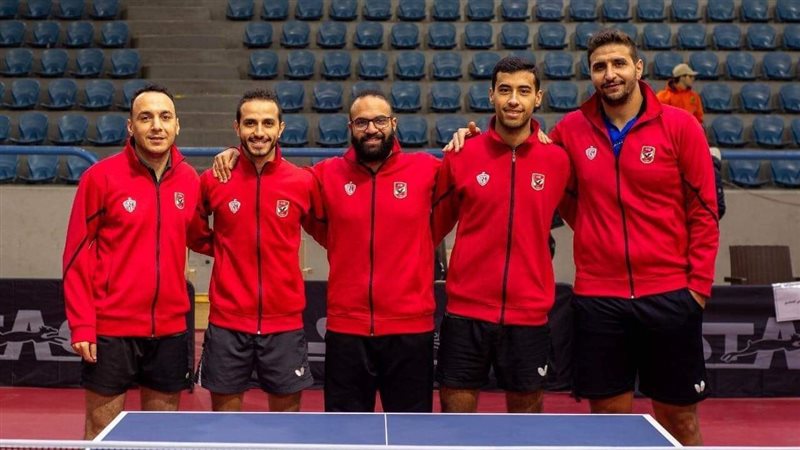 رجال تنس طاوله الأهلى،فيتو