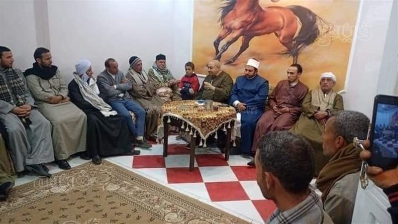 إجتماع أهالي قرية