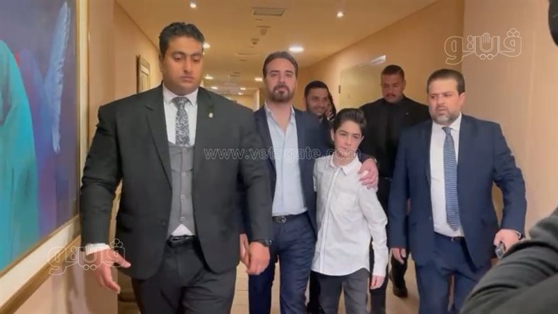 وائل جسار رفقة ابنه