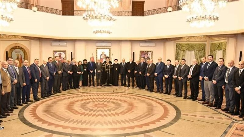 البابا تواضروس يستقبل