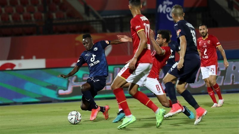 مباراة الاهلي وبيراميدز،