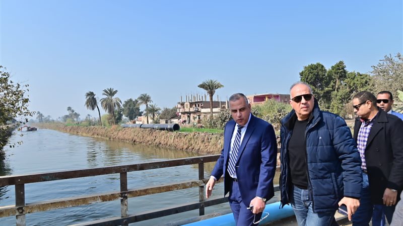 وزير الري في زيارة