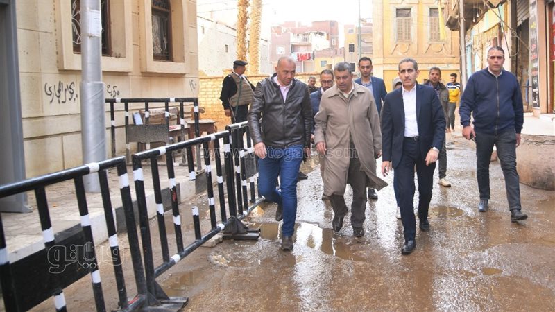  محافظ الغربية يتفقد