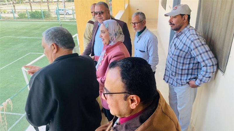 جانب من الجولة بالمنشات