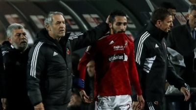 الأهلى، إصابة كريم فؤاد بجزع في أربطة الركبة
