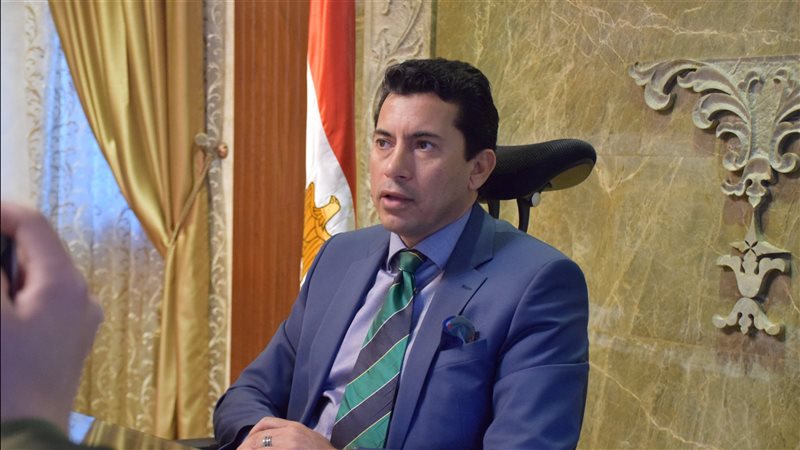 أشرف صبحي وزير الشباب