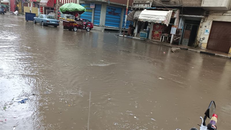 سقوط أمطار بالبحيرة،