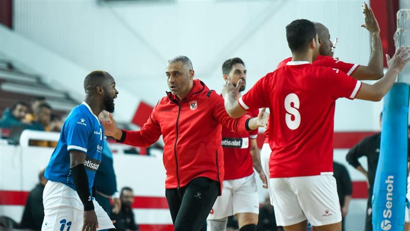 رجال طائرة الأهلى،