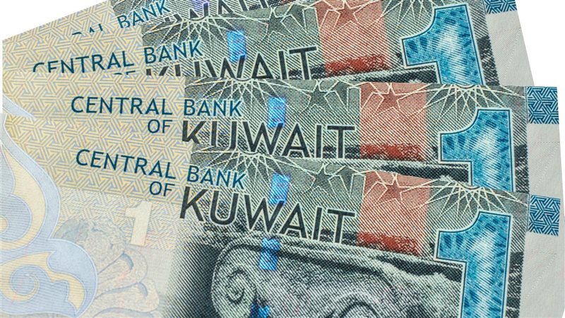 سعر الدينار الكويتي،