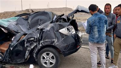المباحث تستمع لأقوال مصابي حادث الطريق الأوسطي بالقاهرة