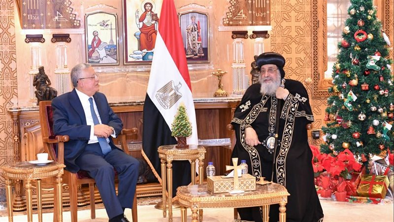البابا تواضروس يستقبل