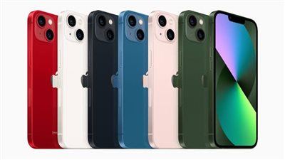 هواتف آيفون، مواصفات وسعر هاتف آبل iPhone 13