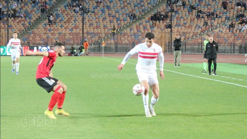 من مباراة الزمالك