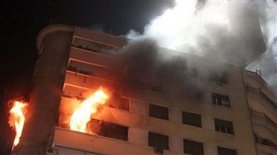 إصابة طالبة فى حريق شقة سكنية بكرداسة 