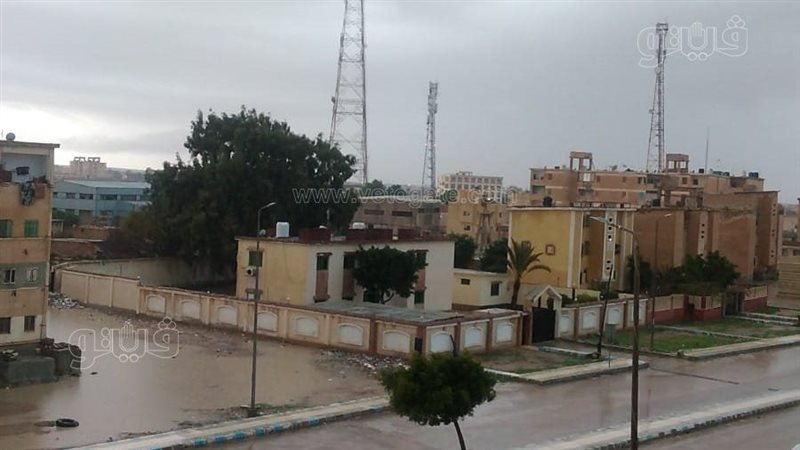 أمطار غزيرة في براني