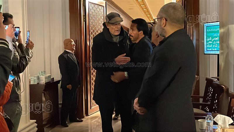 أحمد بدير فى عزاء