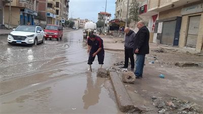 سقوط أمطار متوسطة على شمال سيناء والمحافظة تعلن الطوارئ