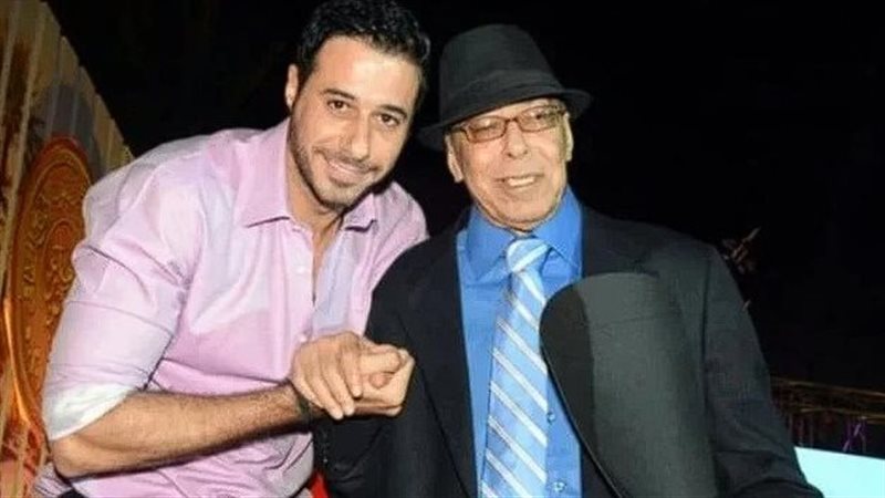 أحمد السعدني ووالدة