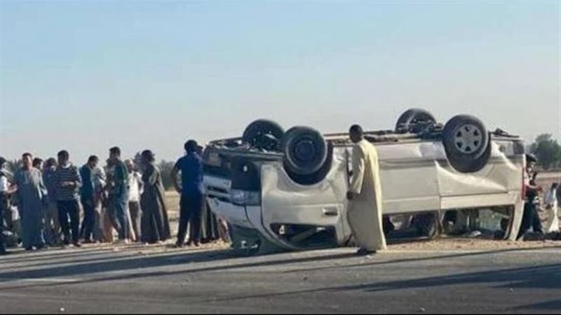 حادث سير ببني سويف،